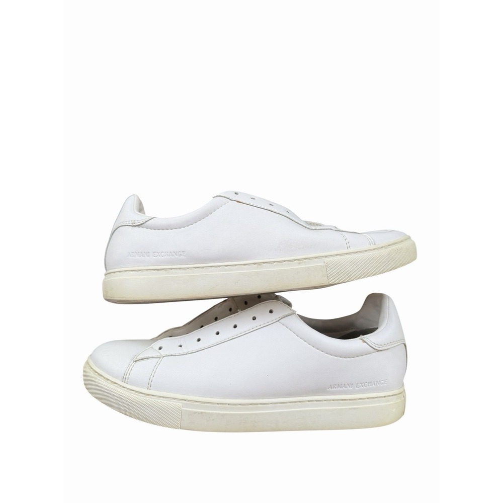 ARMANI EXCHANGE 955029 8P419 CASUAL  SNEAKER WHITE MEN'S SZ 7